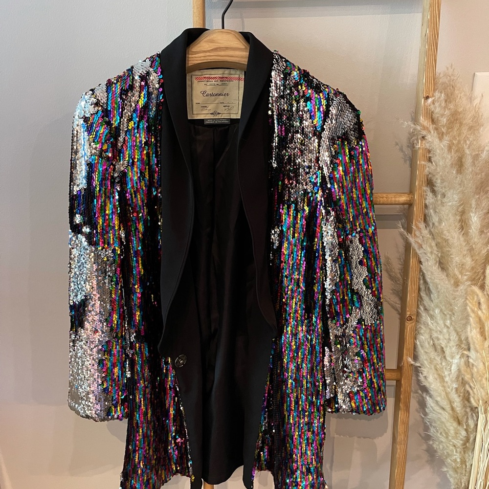 Sequin Blazer - image 3